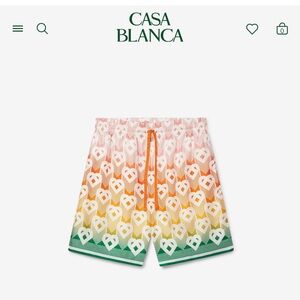 Casablanca Multicolor Athletic Shorts